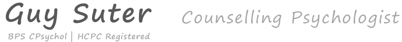 Guy Suter | Counselling Psychologist | CPsychol | HCPC Registered